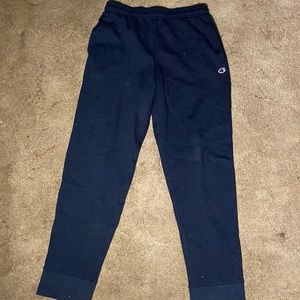 Navy blue medium champion sweats